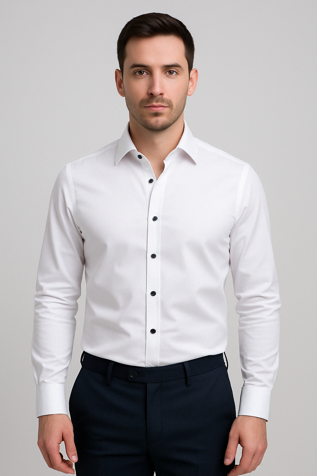 Men’s Wrinkle-Free Dress Shirt