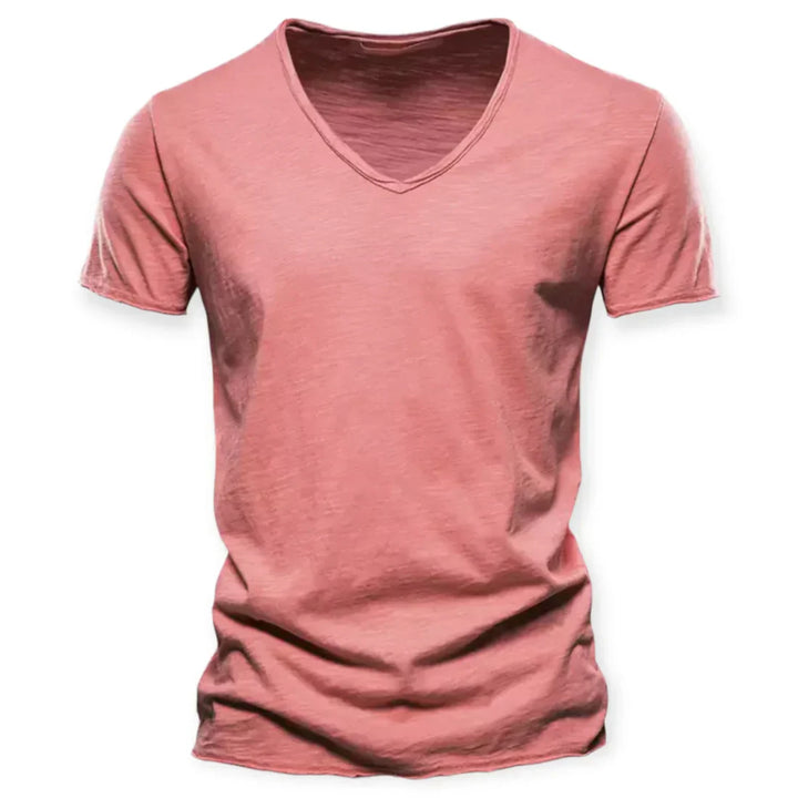 Men’s V-Neck Cotton T-Shirt