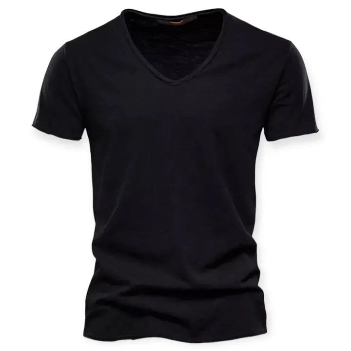 Men’s V-Neck Cotton T-Shirt