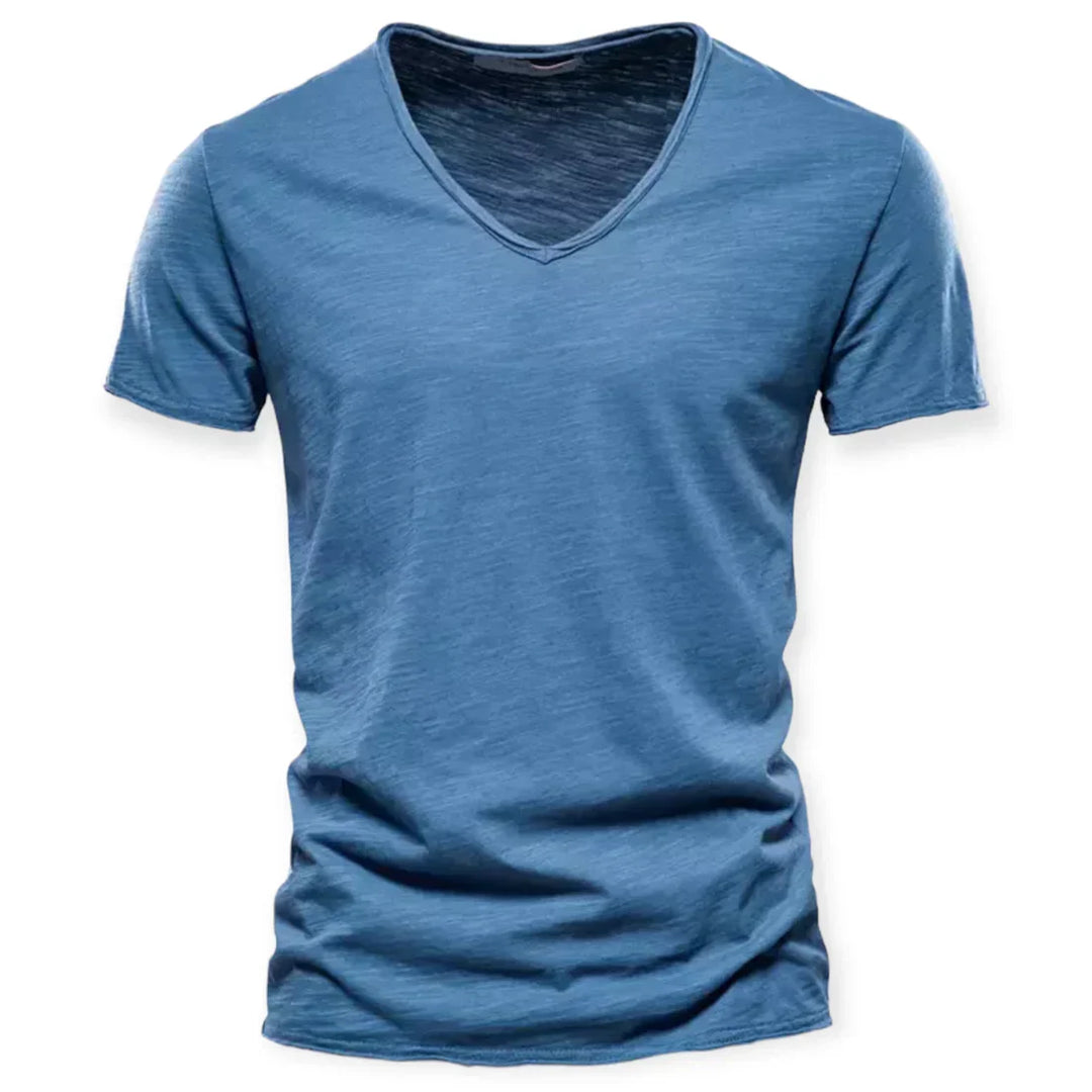 Men’s V-Neck Cotton T-Shirt