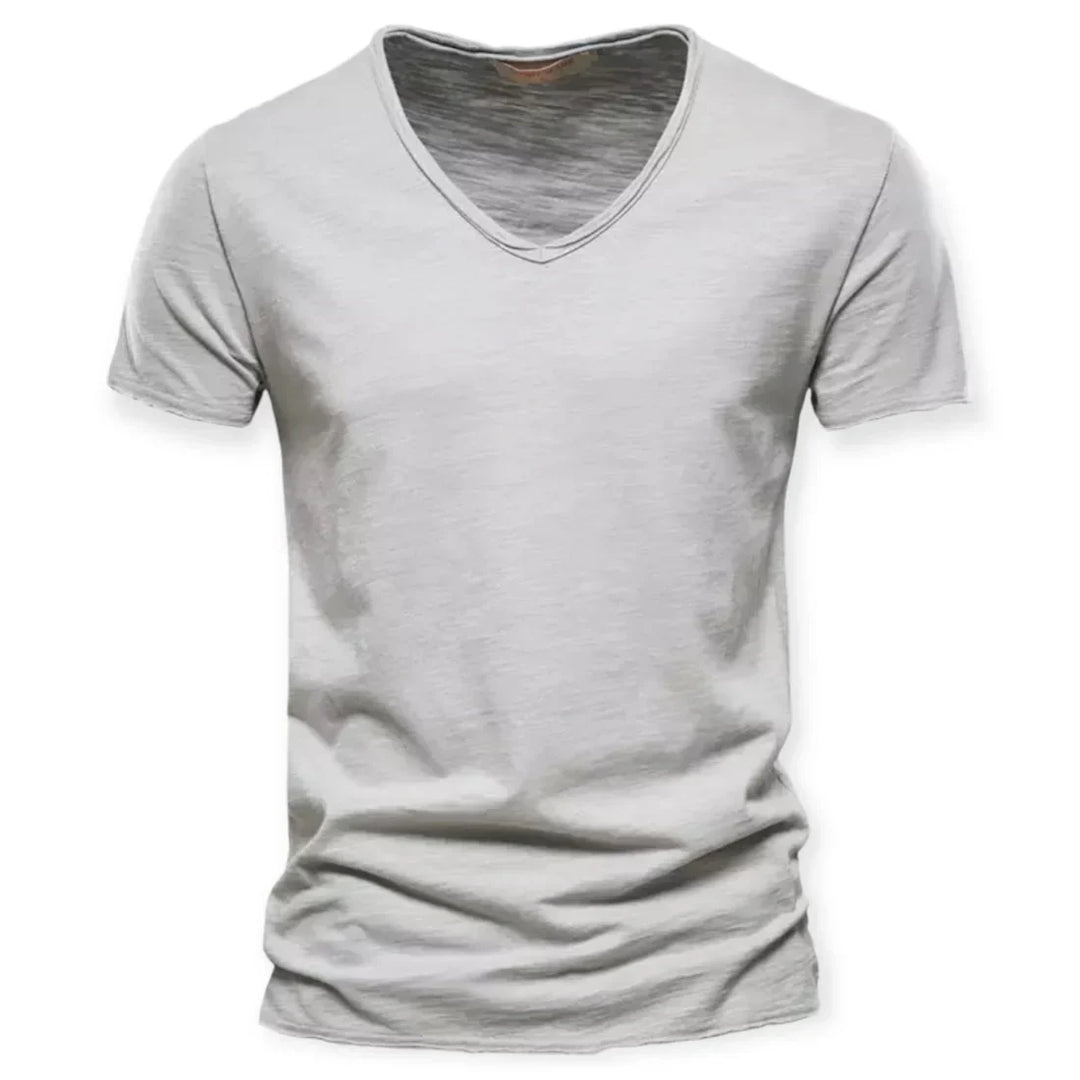 Men’s V-Neck Cotton T-Shirt