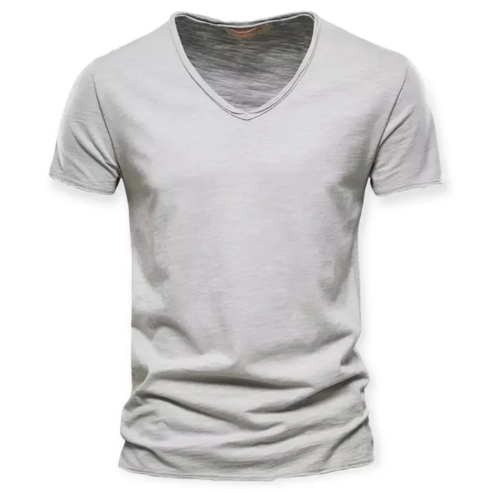 Men’s V-Neck Cotton T-Shirt