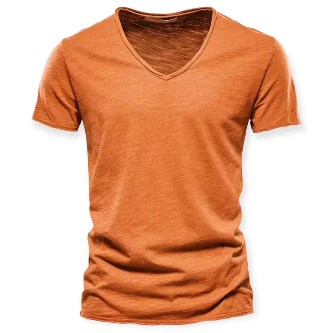 Men’s V-Neck Cotton T-Shirt